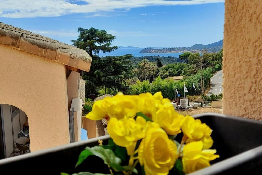 Coquet Duplex En Residence Avec Piscine La Croix-Valmer Esterno foto